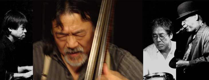 岡田勉カルテット 野力奏一 岡田勉 村上寛 峰厚介