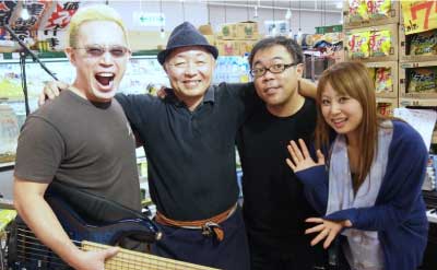 興津博規(eb) 黒田敦司(ds) 後藤浩二(p) 中嶋絵美さん（CBC）