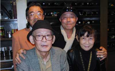 岡田勉 内田先生御夫妻 黒田敦司