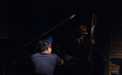 後藤浩二(p) 岡田勉(b)